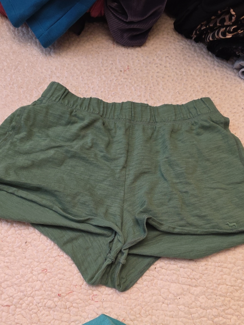 PINK Victoria's Secret Sage Green Lounge Shorts